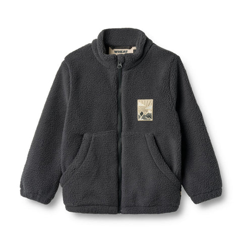 Fleece Jacket Helge - Black Sea