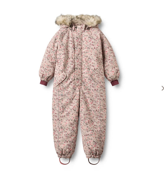 (PRE ORDER) SNOWSUIT MOE TECH greyflowers