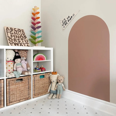 Caramel Magic Playwall - Arch Magnetic Wall Decal For Kids
