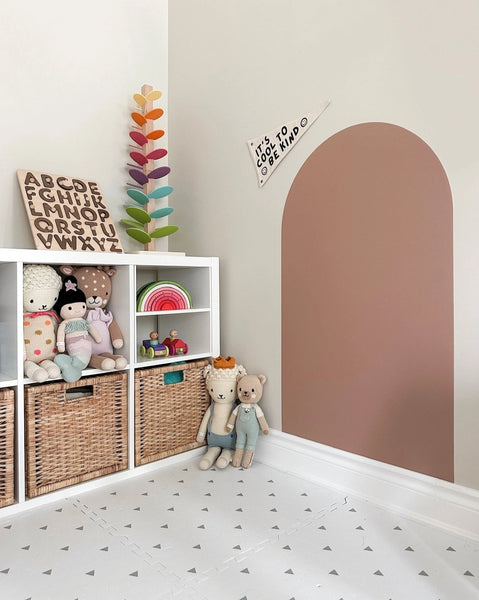 Blush Magic Playwall - Arch Magnetic Wall Decal For Kids