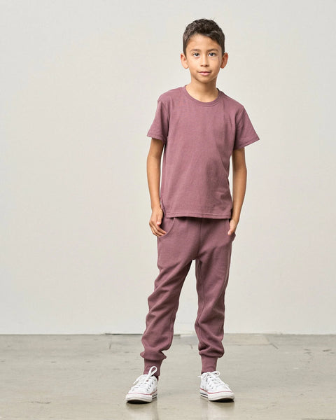 Elevated Tee - Huckleberry