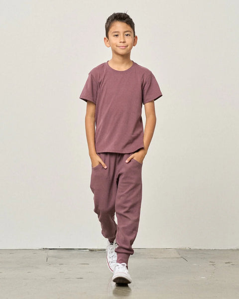Elevated Tee - Huckleberry
