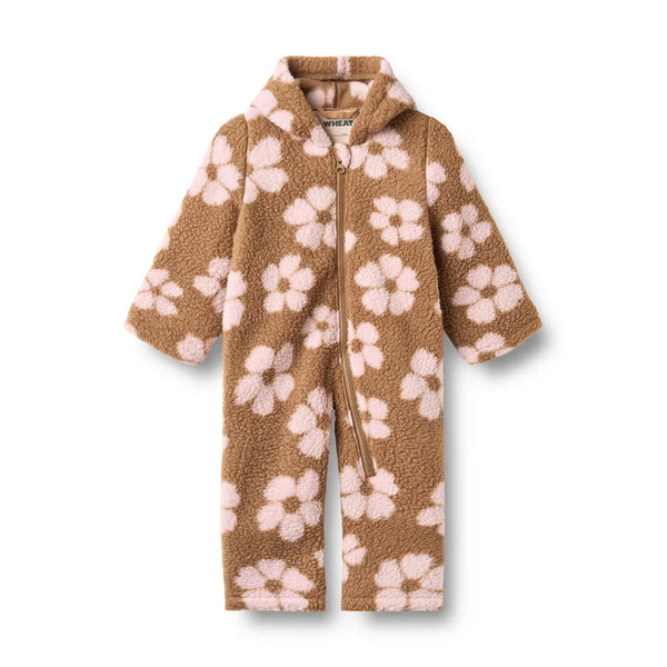 Fleece Suit Allo - Warm Hazel Flowers