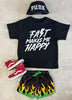 Fast Makes Me Happy T-Shirt Black