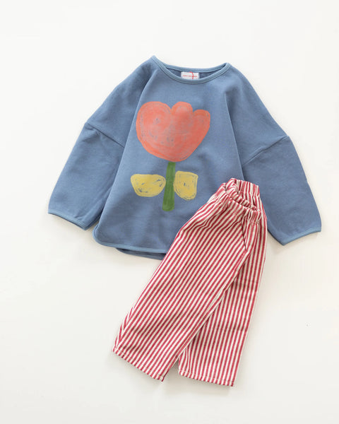 tulip sweatshirt - cornflower