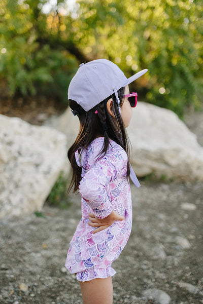 Classic Waterproof Snapback - Purple