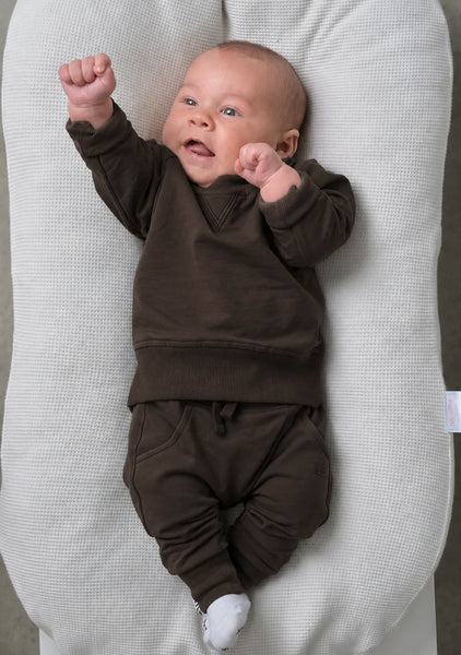 Raglan Crewneck - Brown
