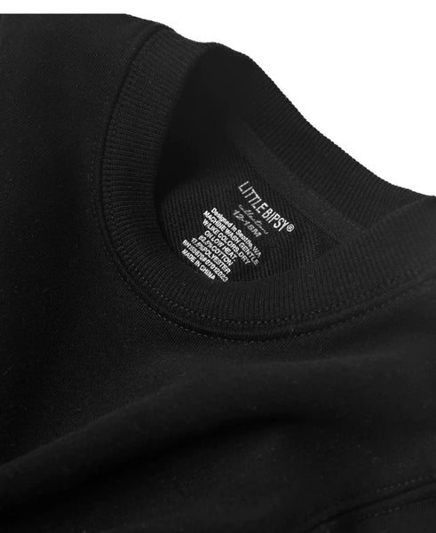 Sweatshirt Dress - Black