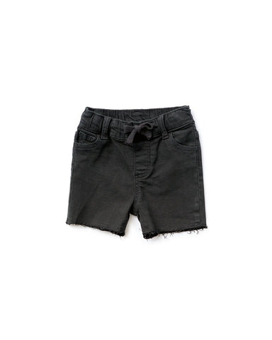 Boys Denim Short - Black Wash