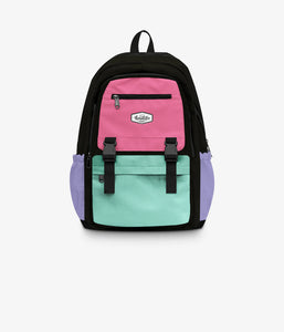 Colorblock Candy Crushed 26L Backpack - Flushed pink