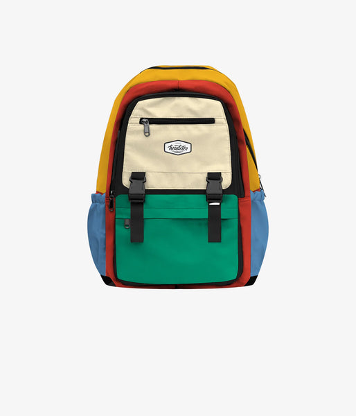 Colorblock Backpack - Blue Atoll