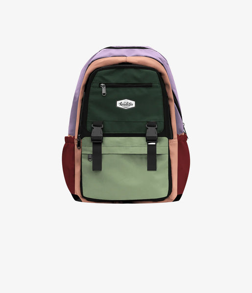 Colorblock Backpack - Hedge Green