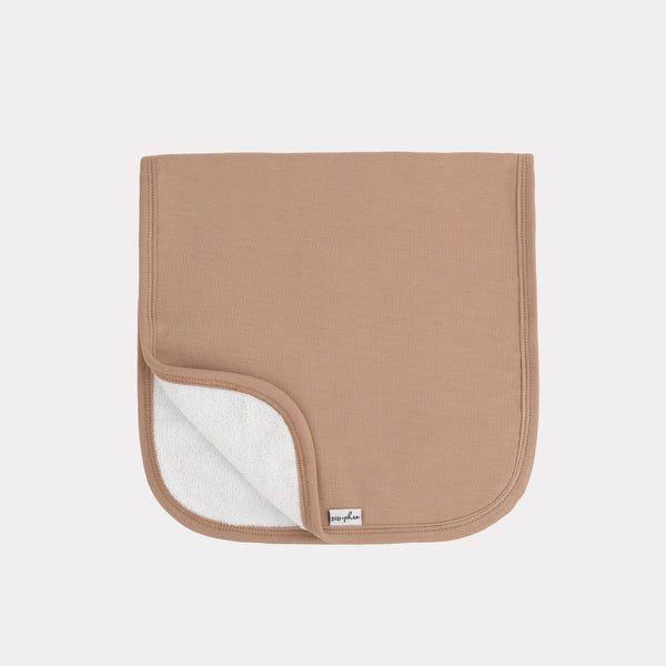 Bamboo Burp Cloth - Hazelnut