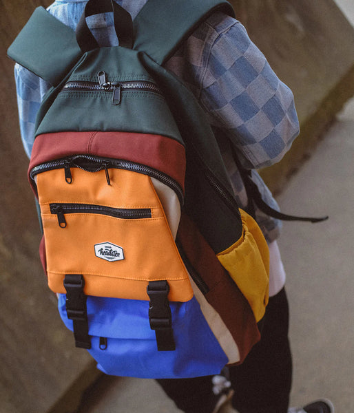 Colorblock Backpack - Royal