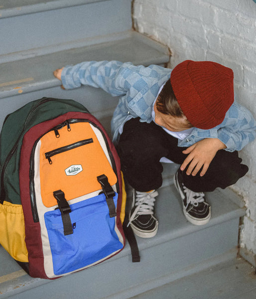 Colorblock Backpack - Royal