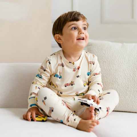Race Car Two-Piece PJs