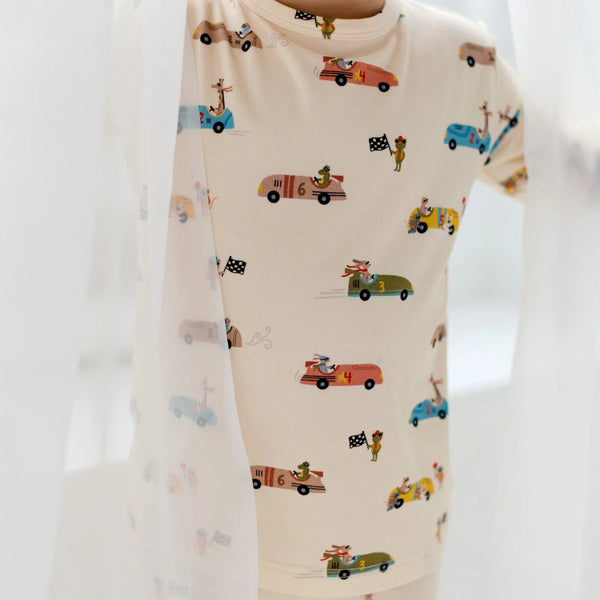 Race Car Two-Piece PJs