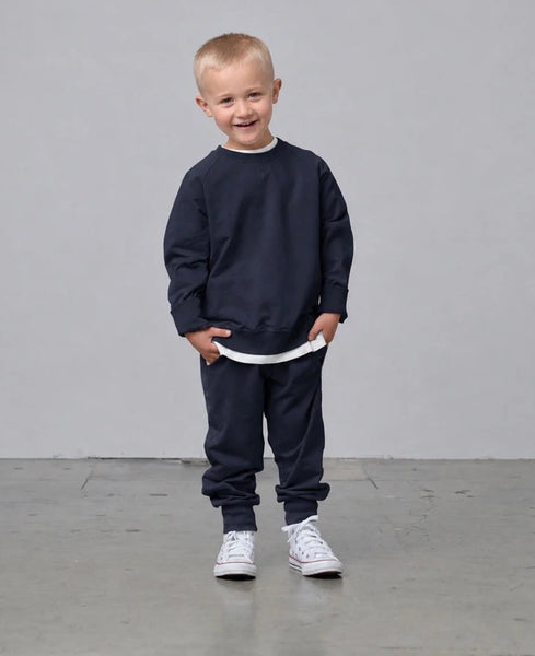 Raglan Crewneck - Blue (pre order)