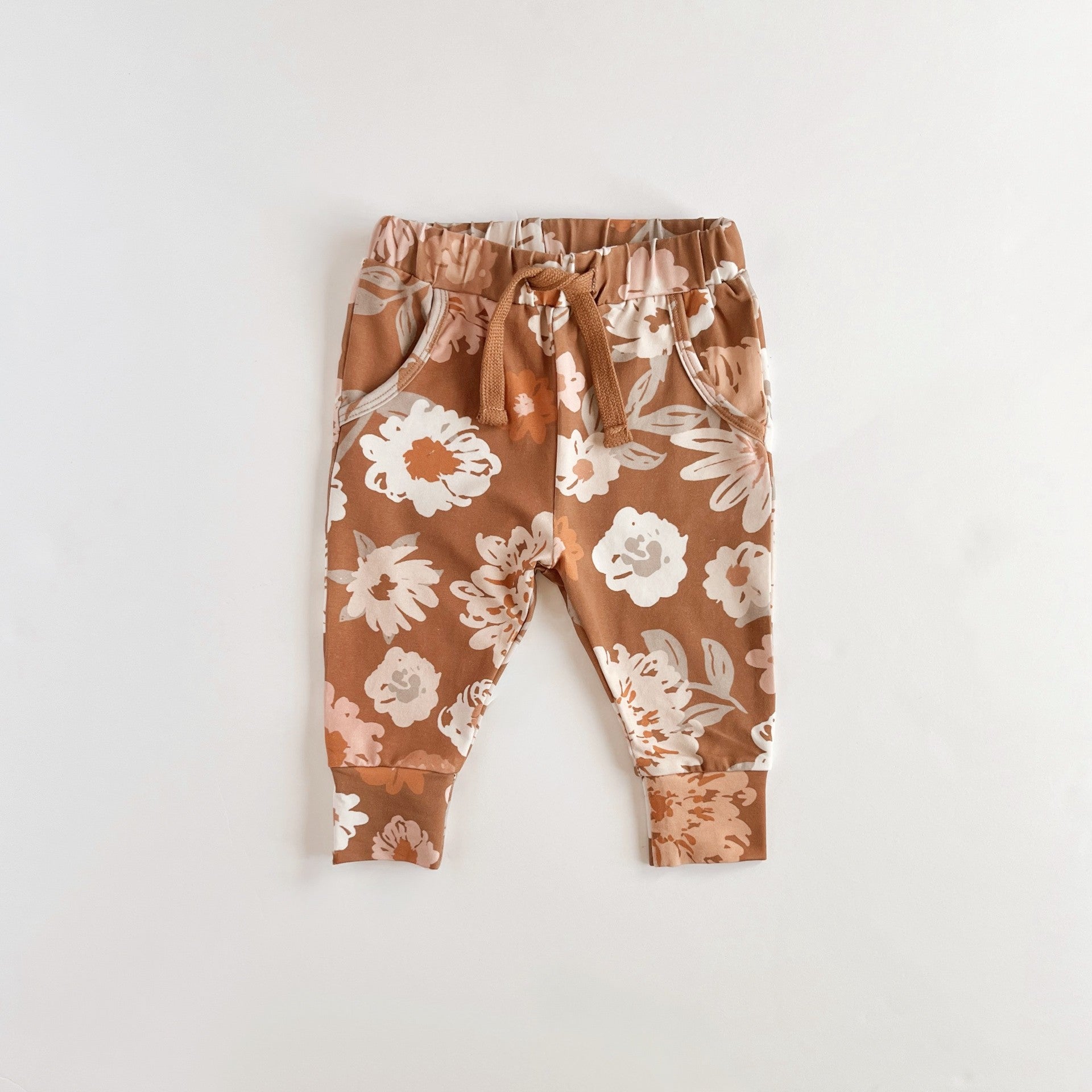 Rust Floral Lounge Pant