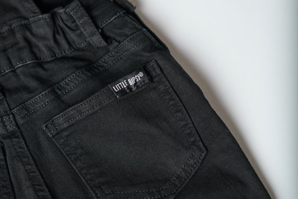 Denim Overall - Black Wash