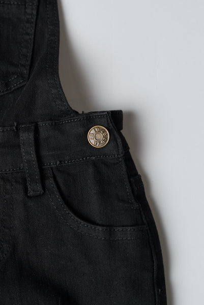 Denim Overall - Black Wash