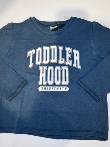 Teal Toddlerhood Long Sleeve