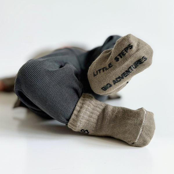 Sock 3-Pack - Charcoal/Taupe/Dark Moss