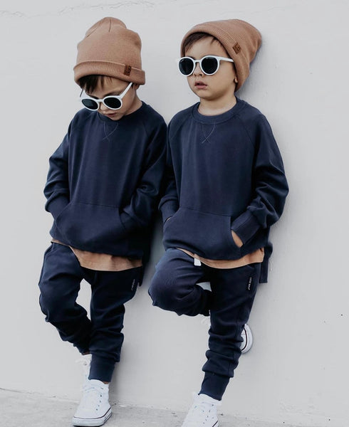 Pocket Pullover - Navy