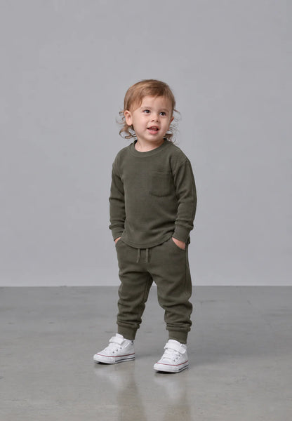Waffle Jogger - Green