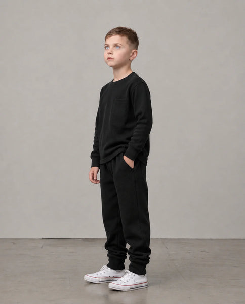 Waffle Jogger - Black