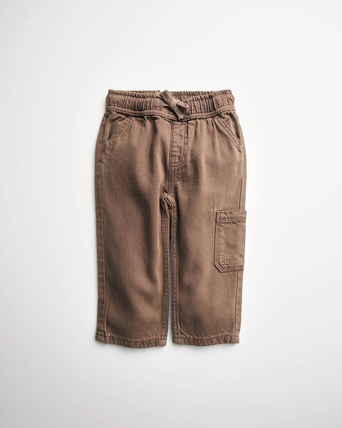 Denim Straight Leg - Light Brown