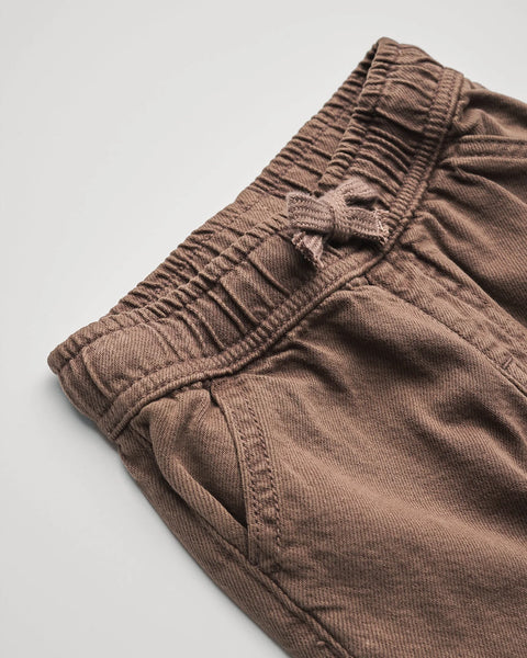 Denim Straight Leg - Light Brown