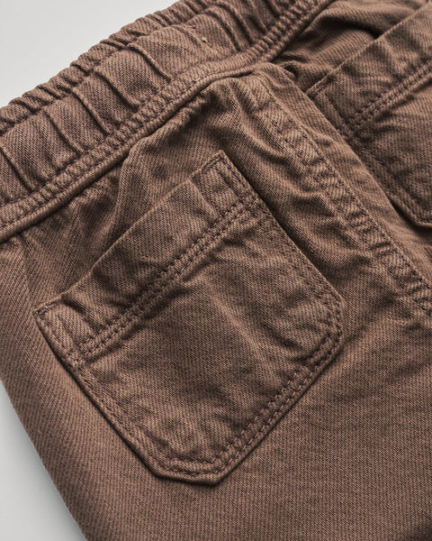 Denim Straight Leg - Light Brown