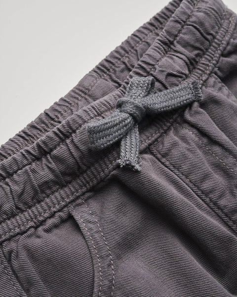 Cotton Twill Jogger - Grey