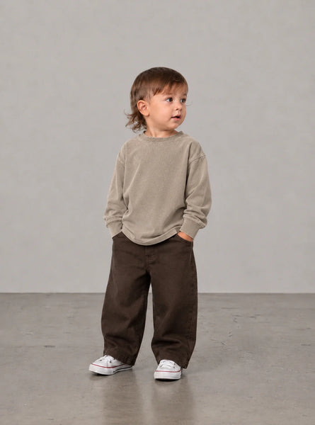 Baggy Jeans - Brown