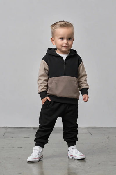 Block Pocket Hoodie