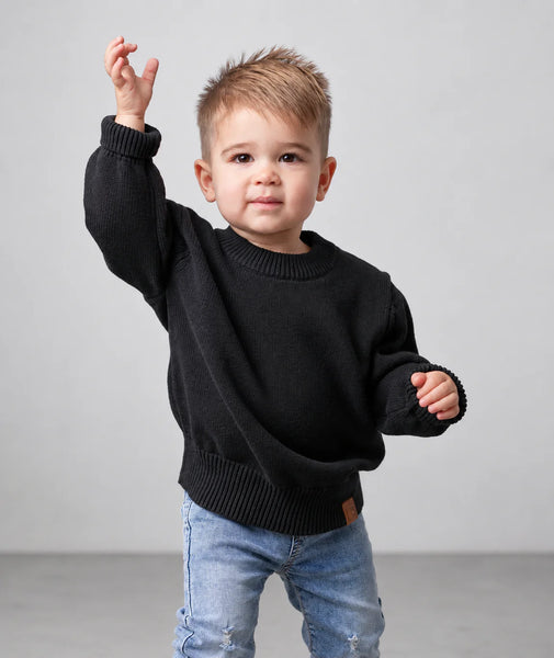 Knit Sweater - Black