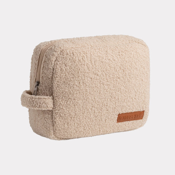 Large Teddy Pouch - Taupe