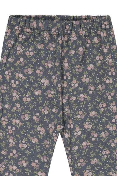 Organic Cotton Everyday Legging - Rosalie Floral Lava