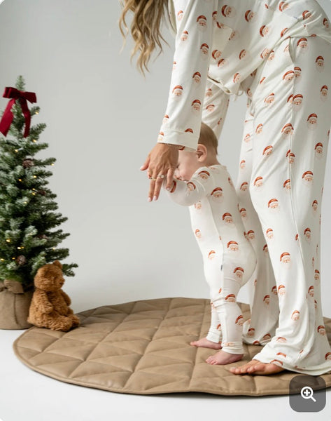 Antique Santa Footless Sleeper