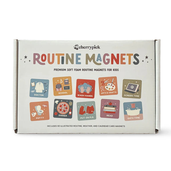 Routine Magnets - Soft Foam Magnetic Set (60 Pc Set)