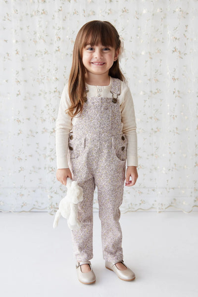 Jordie Cotton Twill Overall - Chloe Lilac