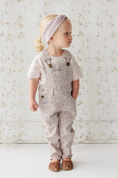 Jordie Cotton Twill Overall - Chloe Lilac