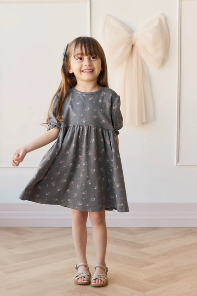 Organic Cotton Penny Dress - Simone Lava