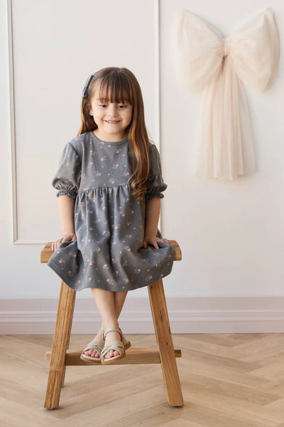 Organic Cotton Penny Dress - Simone Lava