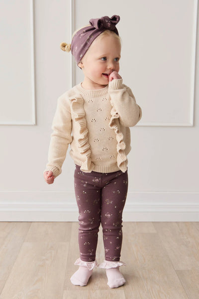 Valentia Jumper - Light Oatmeal Marle