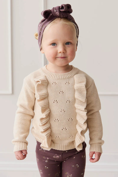 Valentia Jumper - Light Oatmeal Marle