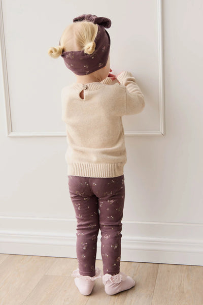 Valentia Jumper - Light Oatmeal Marle