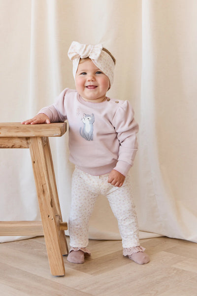 Organic Cotton Everyday Legging - Aries Mauve