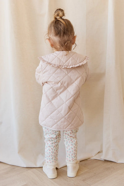 Organic Cotton Lilith Track Pant - Posy Garden Pink